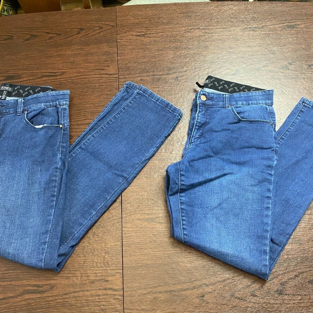 Jones New York Blue Denim Jeans Size 12